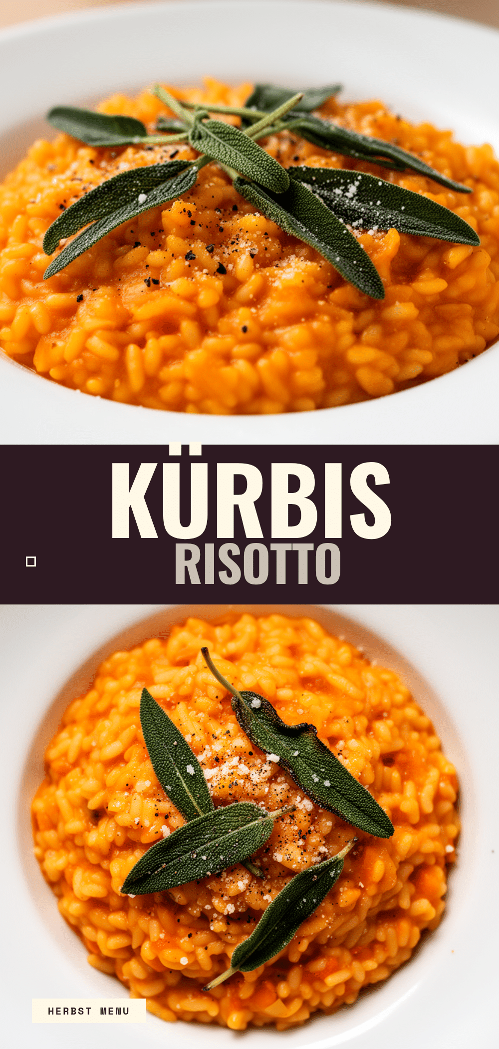 Cremiges Kürbisrisotto mit Salbei: 30 Min 5 Kürbisrisotto mit Salbei recipe
