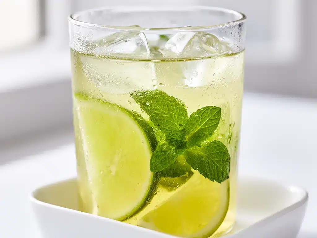 Minz-Limetten Eistee - featured image