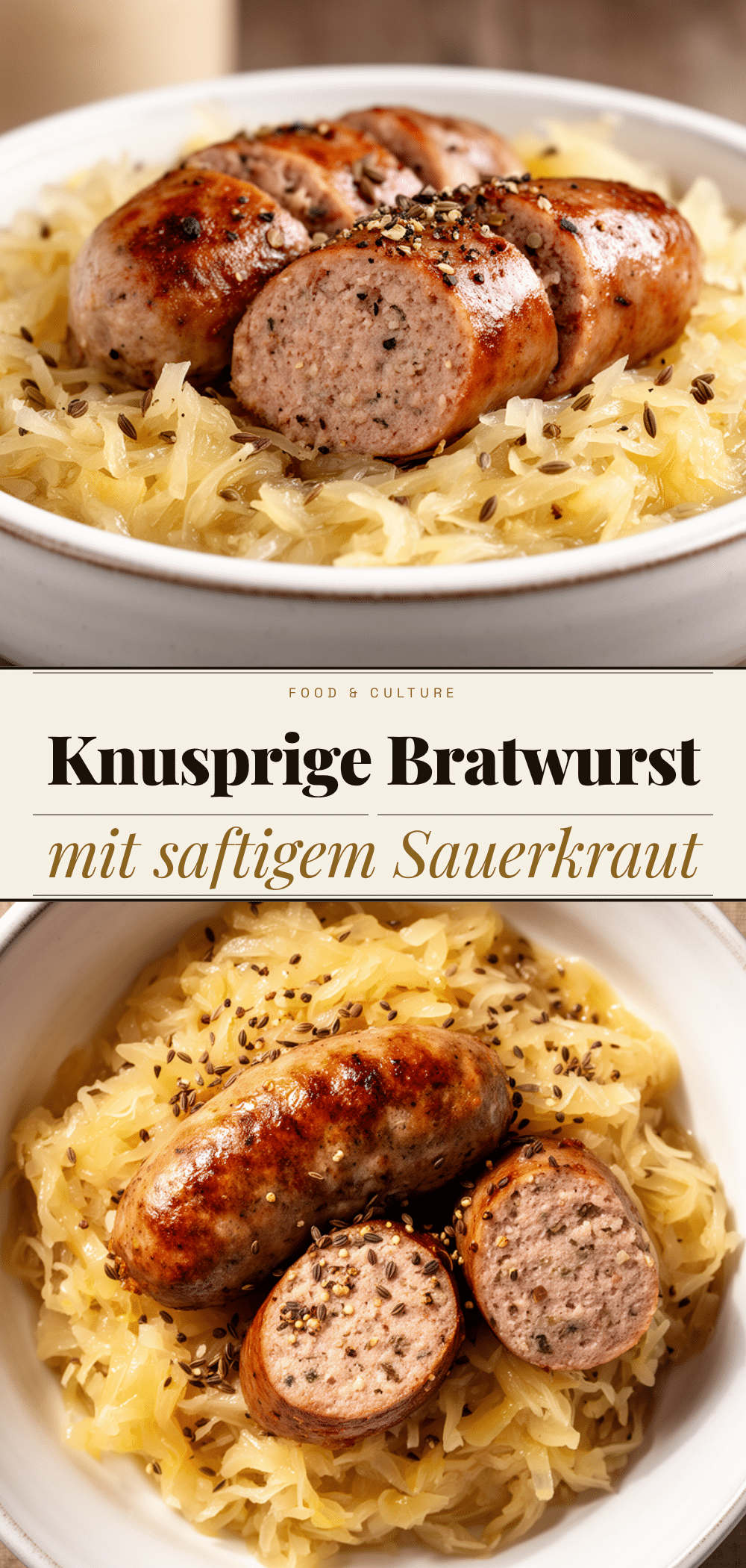 Oktoberfest Sauerkraut mit Bratwurst: 5 Min. festliches Rezept 5 Oktoberfest Sauerkraut mit Bratwurst recipe