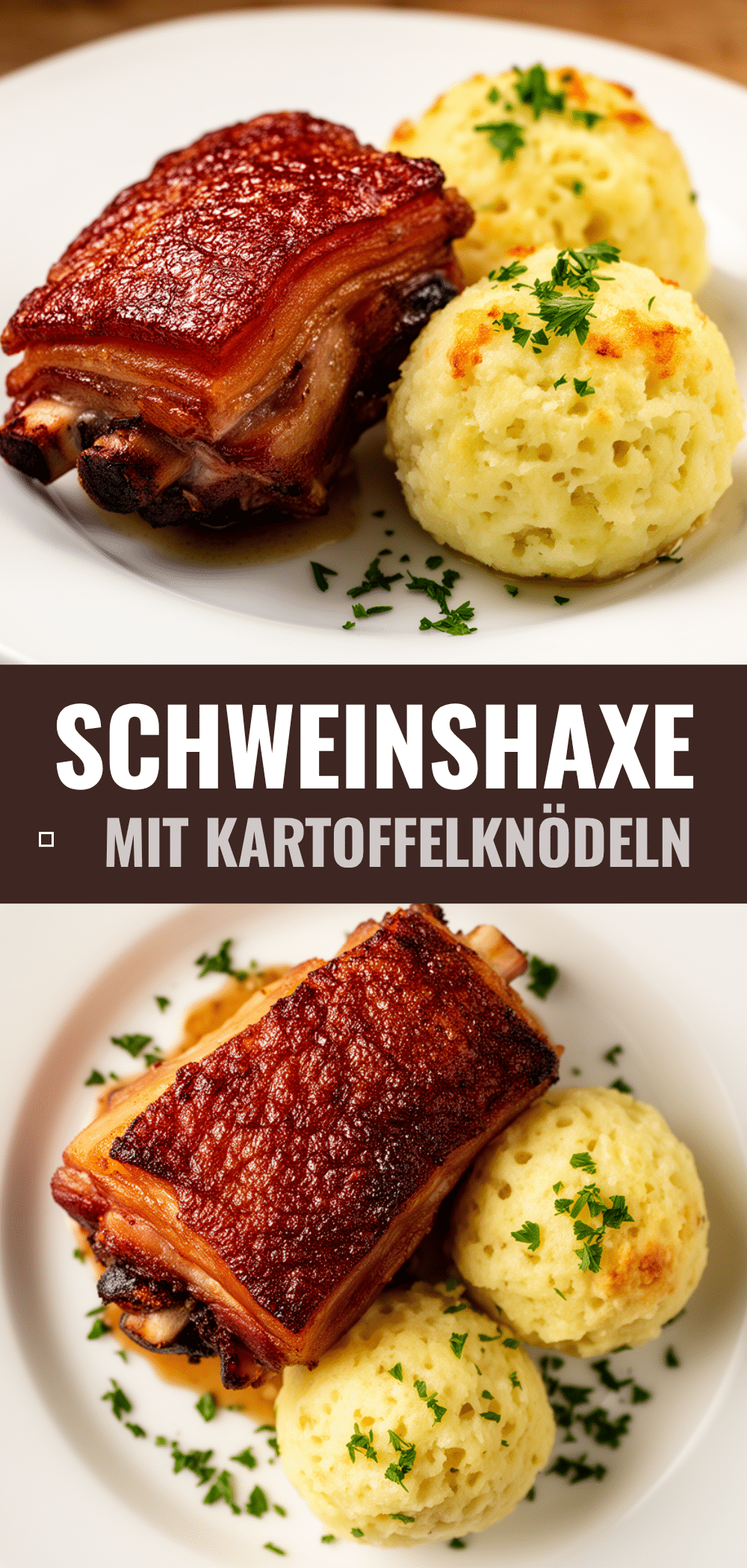 Oktoberfest Schweinshaxe: 7 Tipps für knusprige, saftige Ergebnisse 5 Oktoberfest Schweinshaxe mit Knödeln recipe
