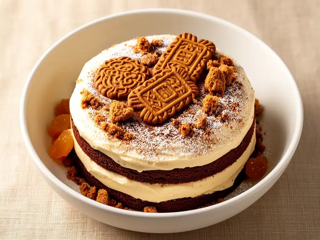 Oktoberfest Spekulatius-Tiramisu: Festliches Dessert in 20 Min 4 Oktoberfest Spekulatius-Tiramisu preparation steps
