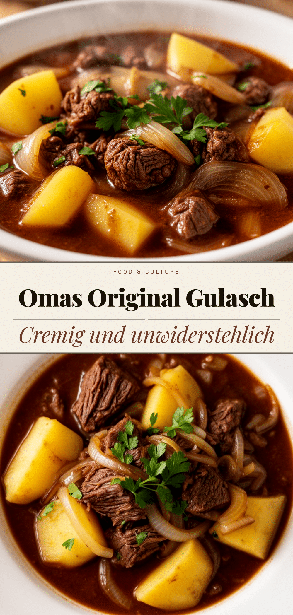 Omas Gulasch: Bestes cremiges Rezept 5 Omas Gulasch recipe