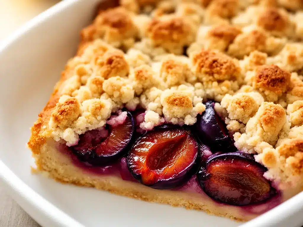 Omas Zwetschgenkuchen: Der beste Streuselkuchen 4 Omas Zwetschgenkuchen mit Streuseln preparation steps