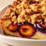 Pflaumenkuchen mit Streuseln - featured image