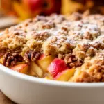Saftiger Apfel-Walnuss Streuselkuchen - featured image