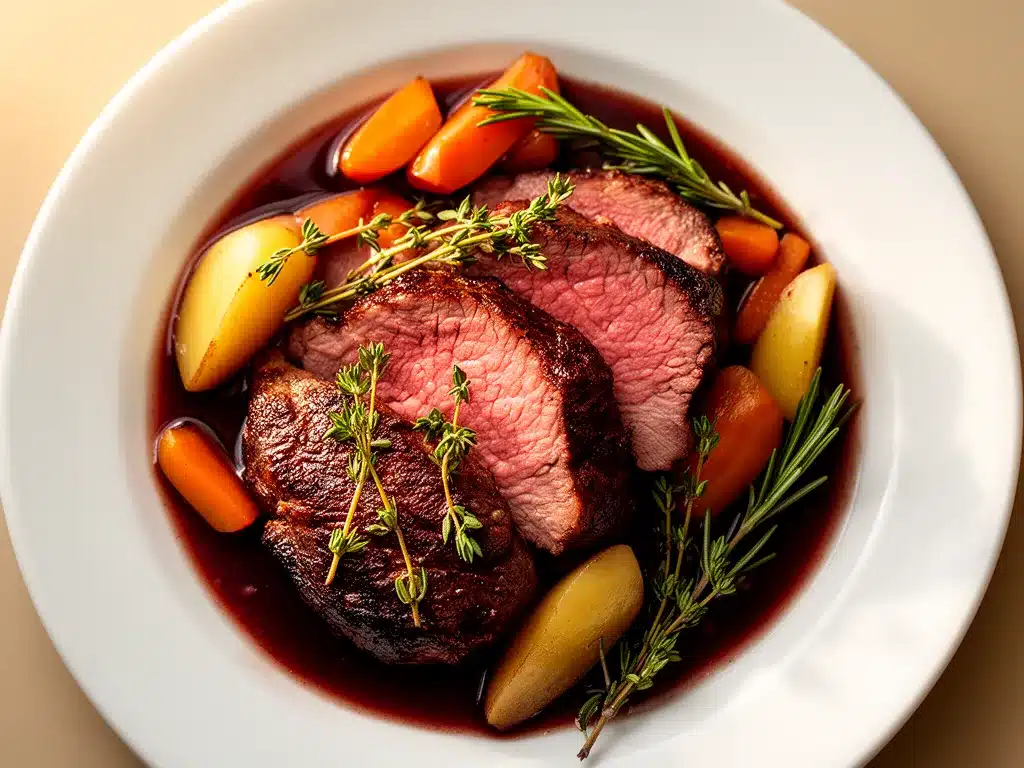 Saftiger Rinderbraten: 3 Schritte für perfekten Sonntagsbraten 4 Saftiger Rinderbraten preparation steps