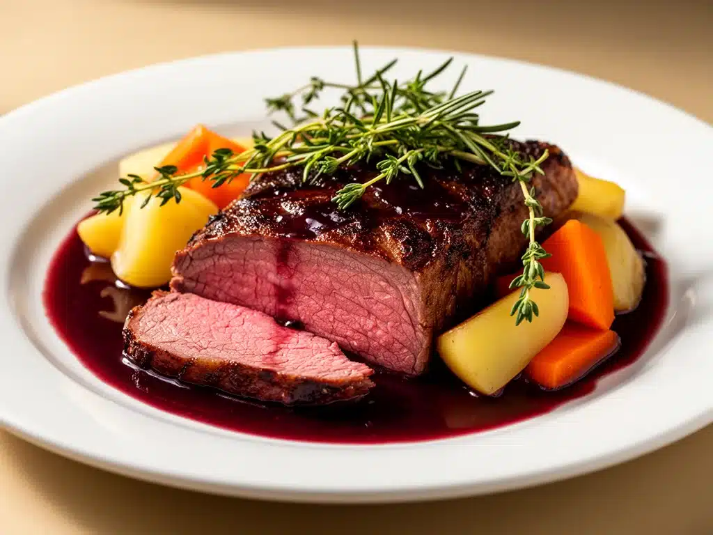Saftiger Rinderbraten - featured image
