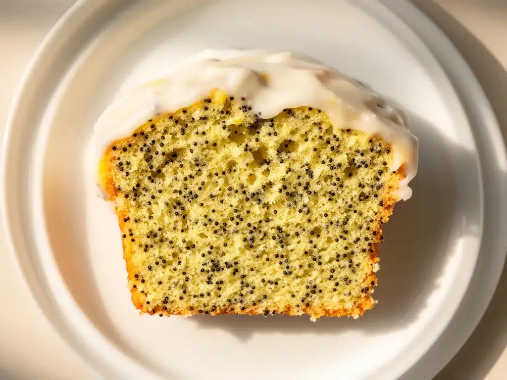 Saftiger Zitronen-Mohn-Kuchen: 5 Einfache Schritte 4 Saftiger Zitronen-Mohn-Kuchen preparation steps
