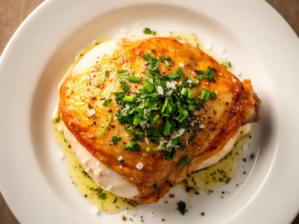 Saftiges Ofenhähnchen: So klappt’s perfekt 4 saftiges Ofenhähnchen mit Kräuterbutter preparation steps