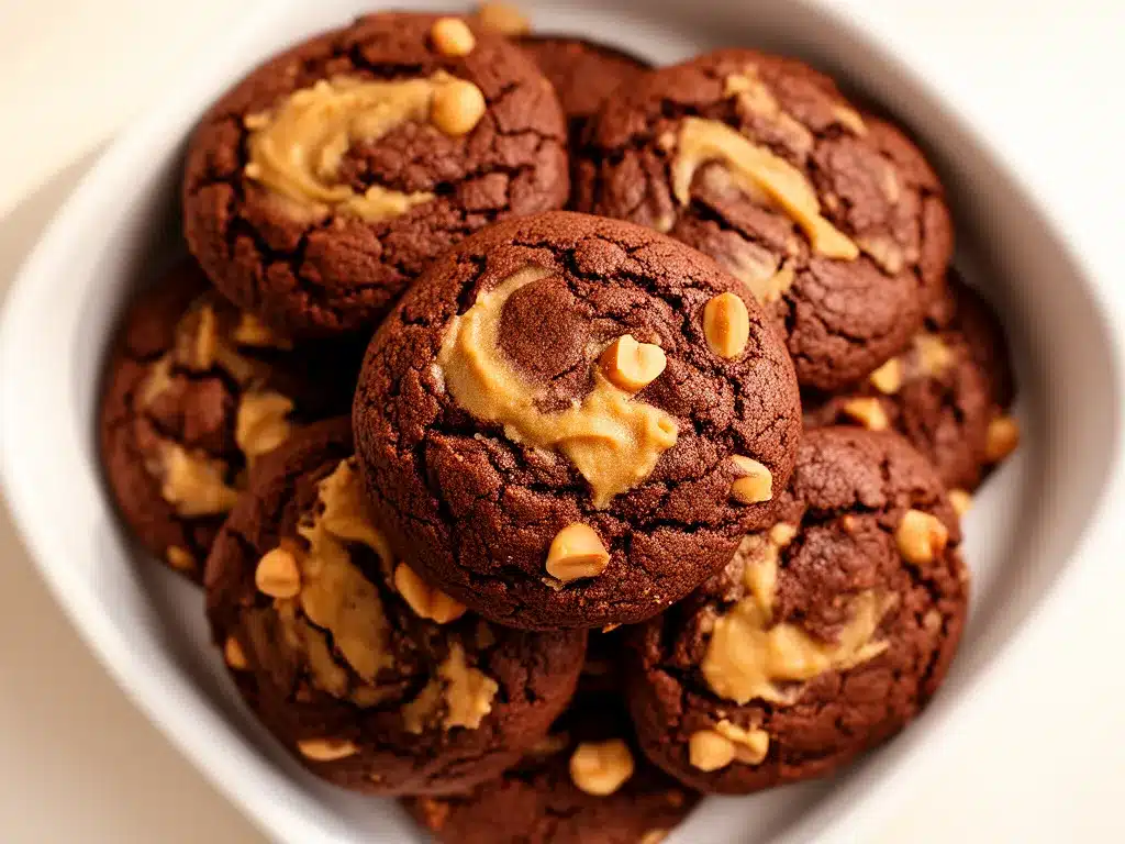 Schoko-Erdnussbutter Kekse: 5 Einfache Schritte für weiche Cookies 4 Schoko-Erdnussbutter Kekse preparation steps