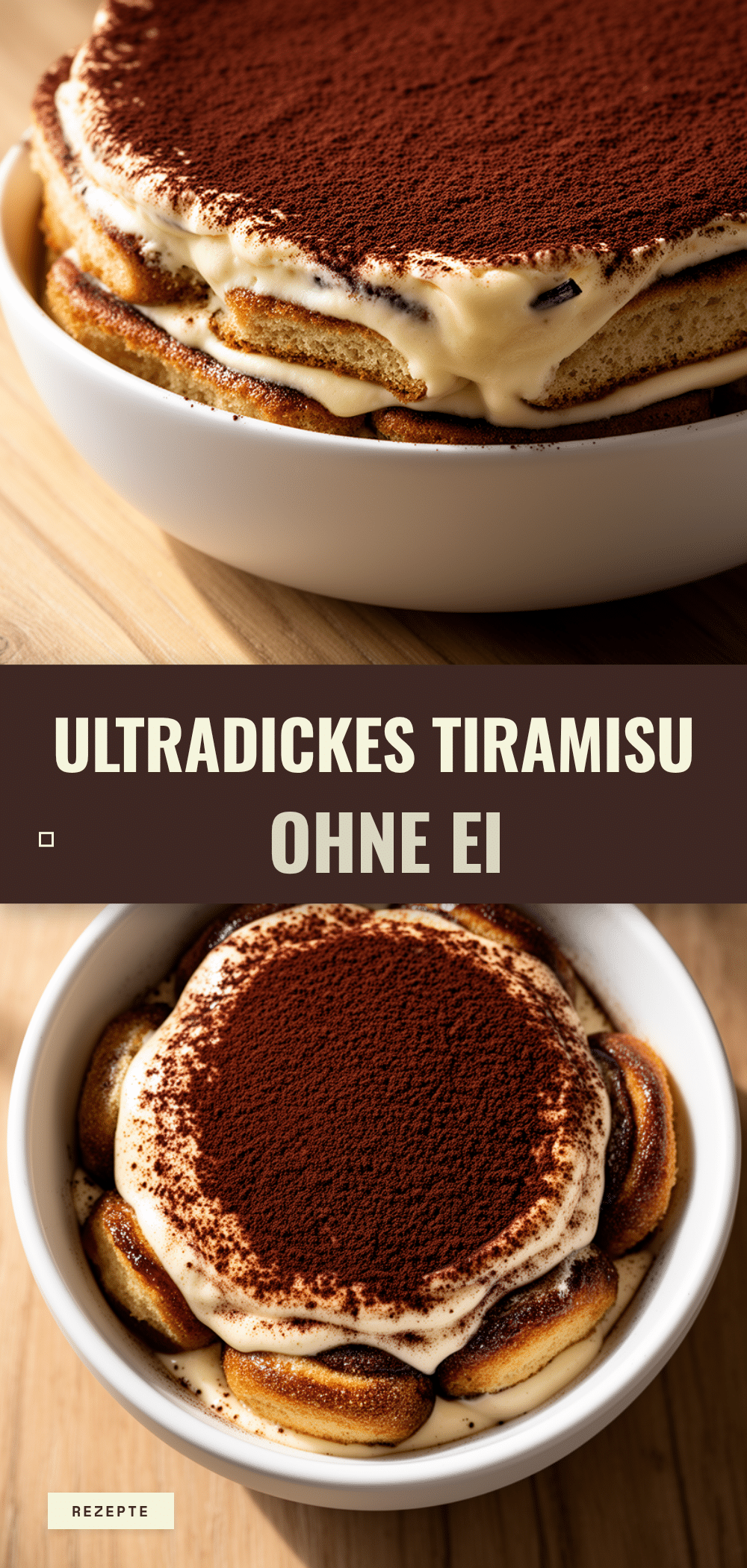 Cremiges Tiramisu ohne Ei: 5 Min. Lecker & Einfach 5 Tiramisu ohne Ei recipe