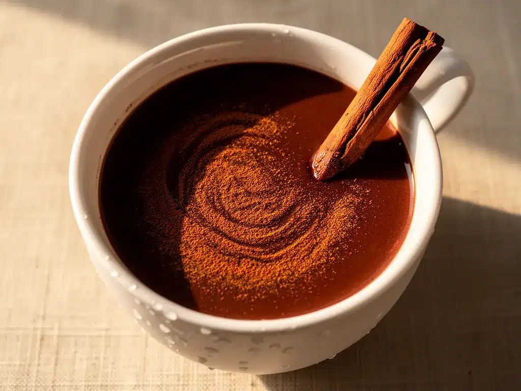 Wärmender Gewürzkakao mit Zimt: 5 Min. Cozy Winter Drink 4 Wärmender Gewürzkakao mit Zimt preparation steps
